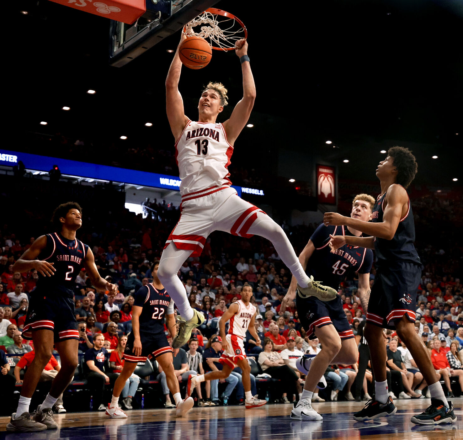 University of Arizona vs Saint Mary's